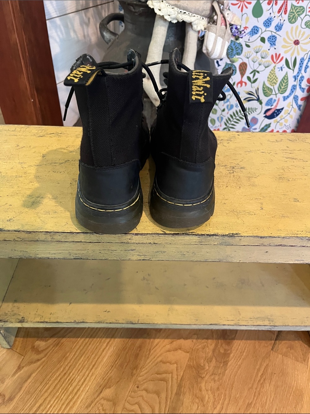 Dr. Martens Black Men's Lace-Up Tactical Boots - Picture 3 of 11